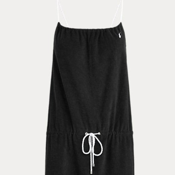 Polo Ralph Lauren Terry Drawstring Cover Up Dress - Picture 7 of 13